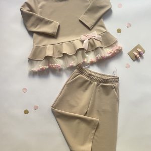 Set „Shine“ – mikina a kalhoty palazzo