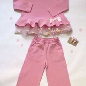 Set „Shine“ – mikina a kalhoty palazzo